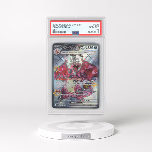 2023 Pokémon Sv4a-Shiny Treasure EX #331 Charizard EX - Holo Ssr (PSA 10 GEM MINT)