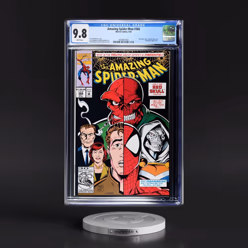 Amazing Spider-Man #366 CGC 9.8 White Pages (Marvel Comics, 9/92)