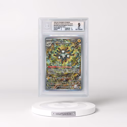 2024 Pokémon Svp EN-SV Black Star Promo #159 Magneton - Surging Sparks Pokemon Center Elite Trainer Box (BGS 9 MINT)