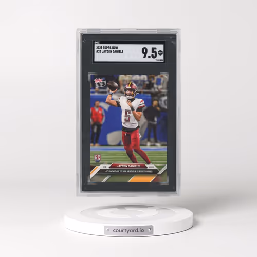2024 Topps Now #23 Jayden Daniels (SGC 9.5 MINT+)