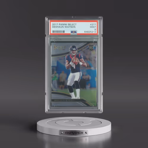 2017 Panini Select #277 Deshaun Watson (PSA 9 MINT)