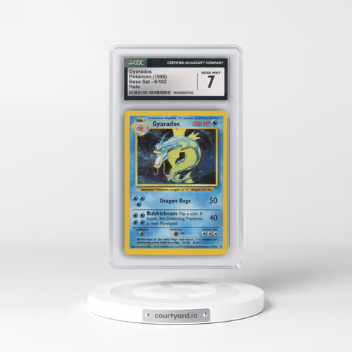 1999 Base Set #6/102 Gyarados - Holo (CGC 7 NM)