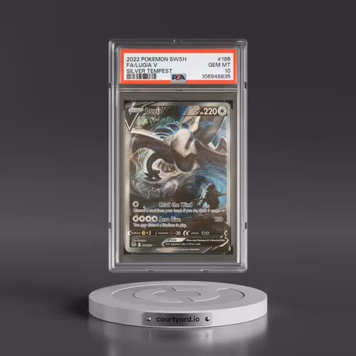2022 Pokémon Sword & Shield Silver Tempest #186 Lugia V - Holo Full Art (PSA 10 GEM MINT)