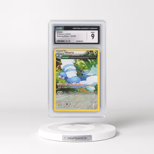 2015 Roaring Skies #74/108 Altaria (CGC 9 MINT)