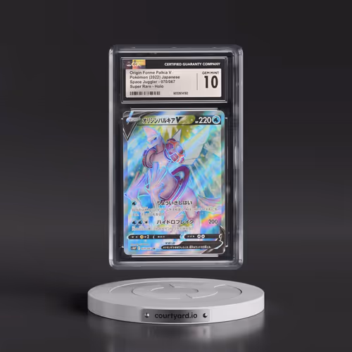 2022 Space Juggler #070/067 Origin Forme Palkia V - Super Rare Holo (CGC 10 GEM MINT)