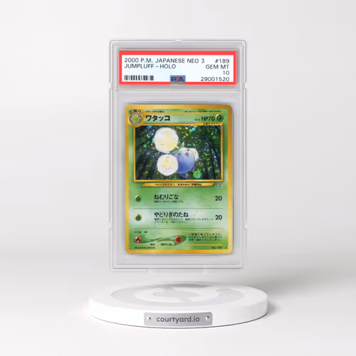 2000 Pokémon Neo 3 #189 Jumpluff - Holo (PSA 10 GEM MINT)