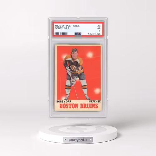 1970 O-Pee-Chee #3 Bobby Orr (PSA 1 PR)