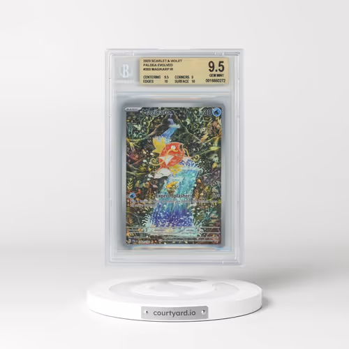 2023 Paldea Evolved - PAL EN #203 Magikarp - Illustration Rare (BGS 9.5 GEM MINT)