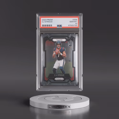 2023 Panini Prizm #339 CJ Stroud (PSA 10 GEM MINT)
