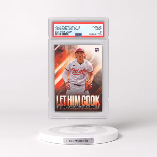 2024 Topps Update Let Him Cook #LHC25 Jackson Holliday (PSA 9 MINT)