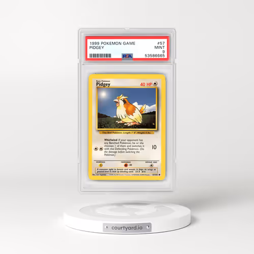 1999 Pokémon Game #57 Pidgey (PSA 9 MINT)