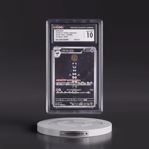 2025 White Flare - sv11W #123/086 Gothitelle - Art Rare Holo (CGC 10 GEM MINT)