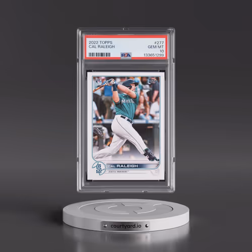 2022 Topps #277 Cal Raleigh (PSA 10 GEM MINT)