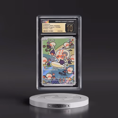 2024 Paradise Dragona - sv7a #072/064 Clobbopus - Art Rare Holo (CGC 10 PRISTINE)