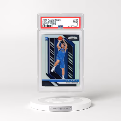 2018 Panini Prizm #280 Luka Doncic - Silver Prizm (PSA 9 MINT)