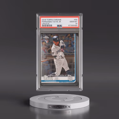 2019 Topps Chrome Update #54 Fernando Tatis Jr. (PSA 10 GEM MINT)