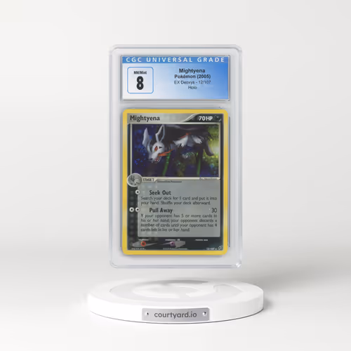 2005 EX Deoxys #12 Mightyena - Holo (CGC 8 NM-MT)