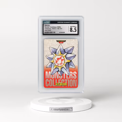 1996 (Monsters Collection) Part 2 #121 Starmie - Red Card (CGC 8.5 NM-MT+)