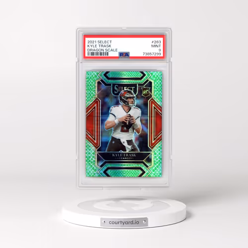 2021 Panini Select #263 Kyle Trask - Dragon Scale (PSA 9 MINT)