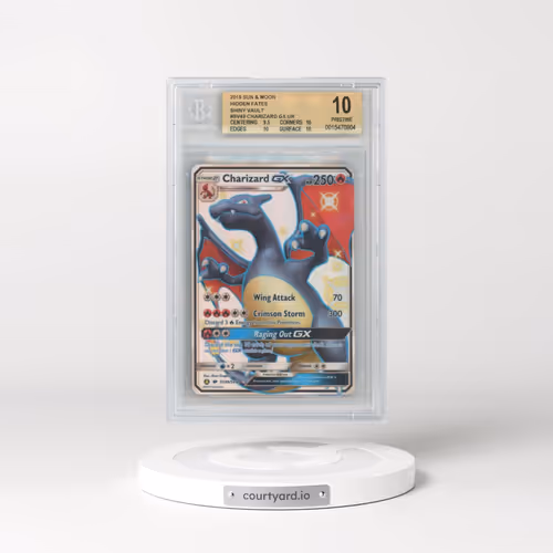 2019 Hidden Fates #SV49 Charizard GX - Shiny Vault Holo (BGS 10 PRISTINE)