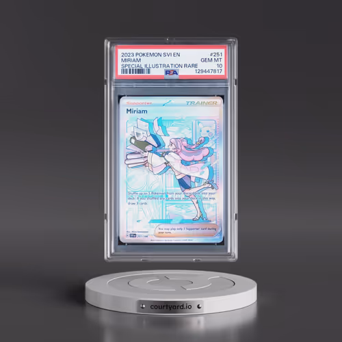 2023 Pokémon Svi EN-Scarlet & Violet #251 Miriam - Special Illustration Rare (PSA 10 GEM MINT)