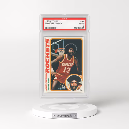 1978 Topps #84 Dwight Jones (PSA 9 MINT)