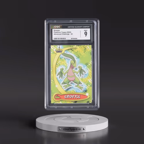 2004 Advanced Challenge #34 Grovyle (CGC 9 MINT)