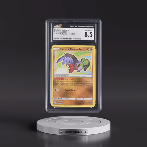 Astral Radiance #081/189 Radiant Hawlucha - Holo (CGC 8.5 NM-MT+)