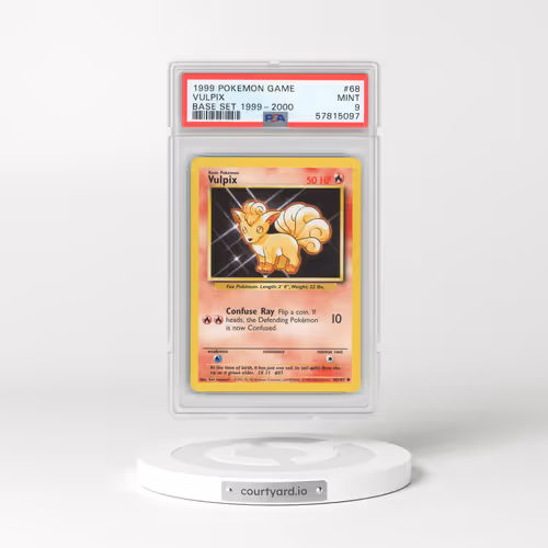 1999 Base Set #68 Vulpix (PSA 9 MINT)