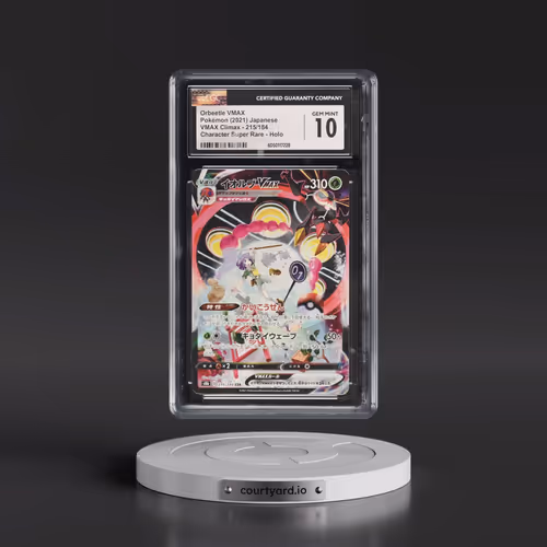 2021 VMAX Climax #215/184 Orbeetle VMAX - Holo Character Super Rare (CGC 10 GEM MINT)