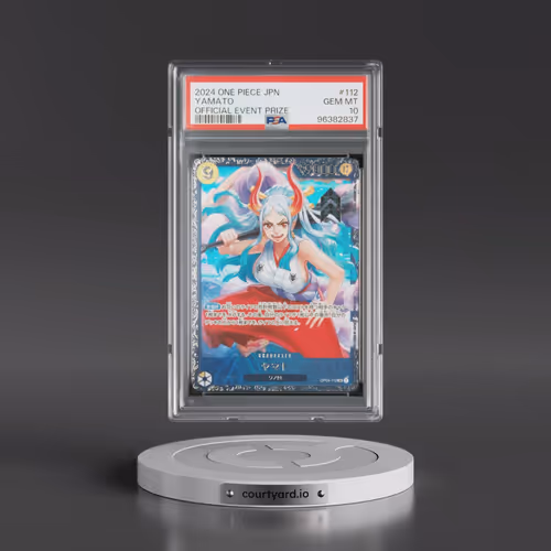 2024 One Piece Japanese Promos #112 Yamato - Official Event Prize (PSA 10 GEM MINT)