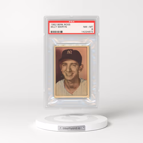 1952 Berk Ross Billy Martin (PSA 8 NM-MT)