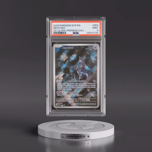 2023 Pokémon Svp EN-SV Black Star Promo #052 Mewtwo - 151 Ultra-Premium Collection (PSA 9 MINT)