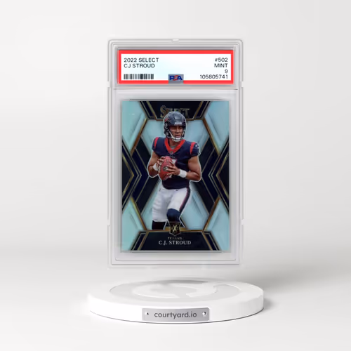 2022 Panini Select #502 CJ Stroud (PSA 9 MINT)