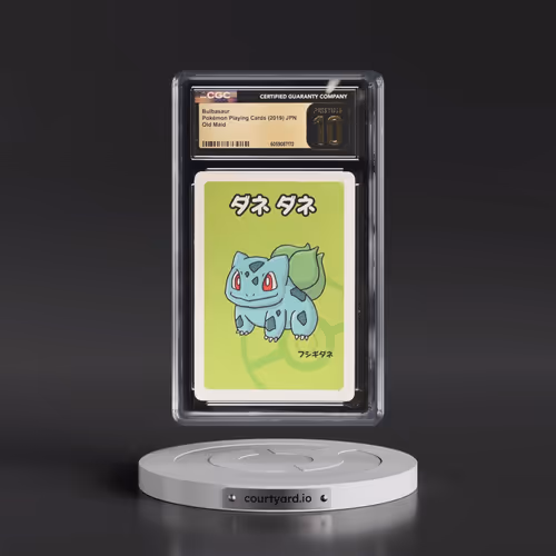 2019 Old Maid Bulbasaur (CGC 10 PRISTINE)