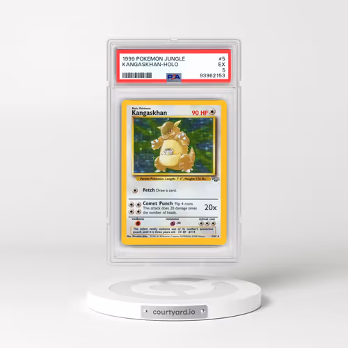 1999 Pokémon Jungle #5 Kangaskhan - Holo (PSA 5 EX)