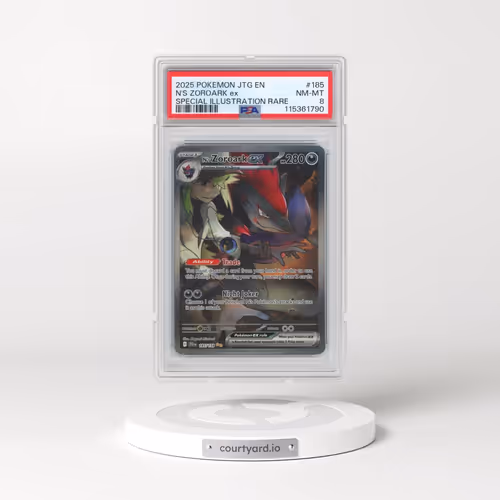 2025 Pokémon Jtg EN-Journey Together #185 N's Zoroark EX - Holo Special Illustration Rare (PSA 8 NM-