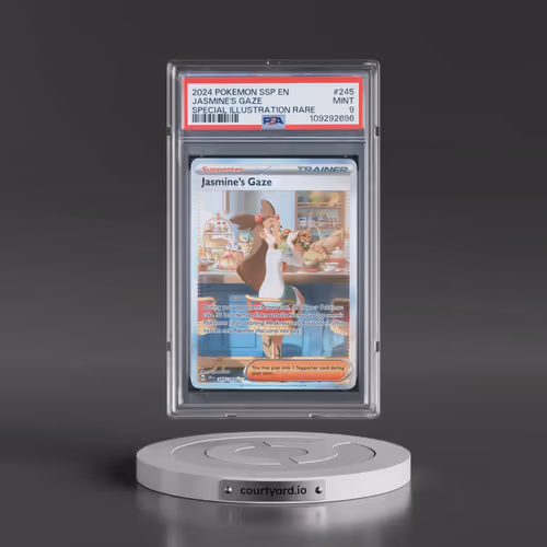 2024 Pokémon Ssp EN-Surging Sparks #245 Jasmine's Gaze - Special Illustration Rare (PSA 9 MINT)