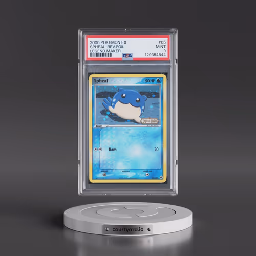 2006 Pokémon EX Legend Maker #65 Spheal - Reverse Foil (PSA 9 MINT)