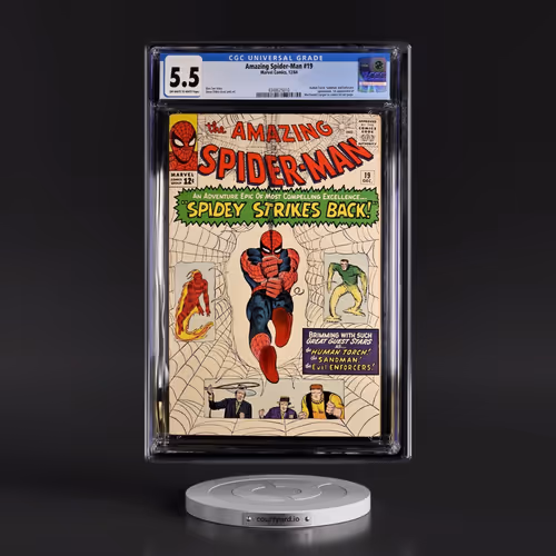 Amazing Spider-Man #19 CGC 5.5 Off-white to White Pages (Marvel Comics, 12/64) - Universal