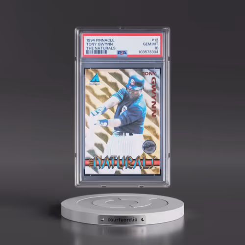 1994 Pinnacle the Naturals #12 Tony Gwynn (PSA 10 GEM MINT)
