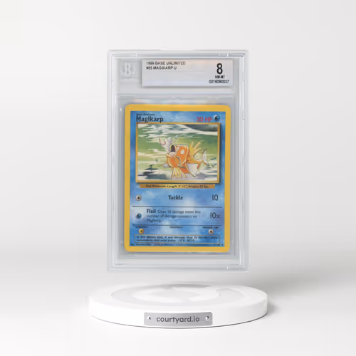 1999 Base Set #35 Magikarp (BGS 8 NM-MT)