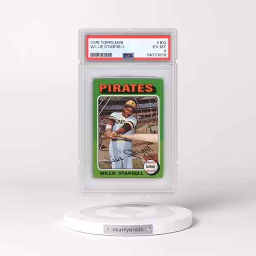 1975 Topps Mini #100 Willie Stargell (PSA 6 EX-MT)