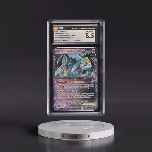 2023 Black Star Promos - Scarlet & Violet SVP EN #146 Iron Crown ex - Paradox Destinies Tin Holo (CG