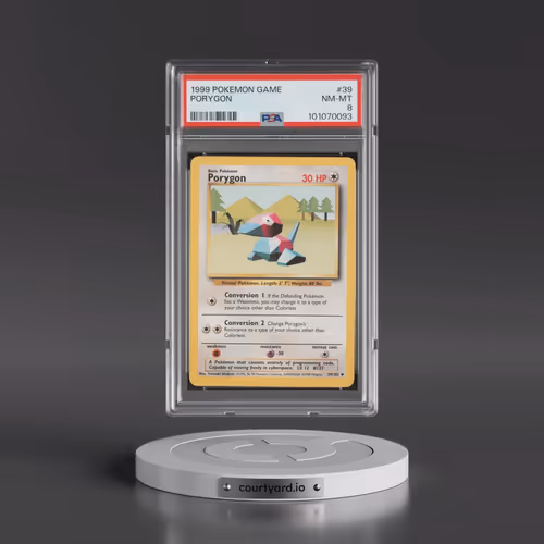 1999 Pokémon Game #39 Porygon (PSA 8 NM-MT)
