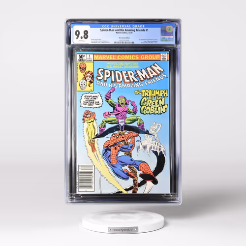 Spider-Man and His Amazing Friends #1 CGC 9.8 White Pages (Marvel Comics, 12/81) - Newsstand Edition