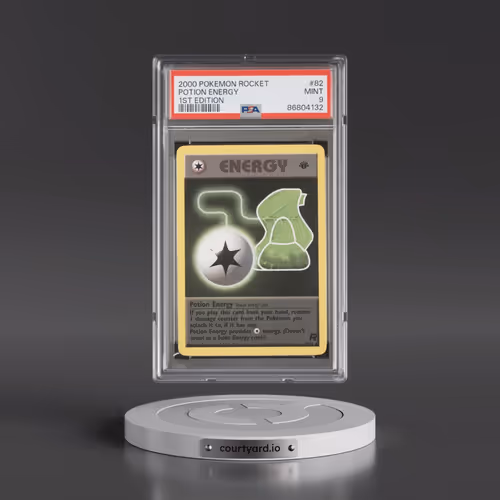 2000 Pokémon Rocket #82 Potion Energy - 1st Edition (PSA 9 MINT)