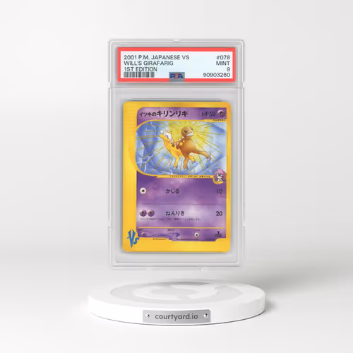 2001 Japanese VS #78 Will's Girafarig - 1st Edition (PSA 9 MINT)