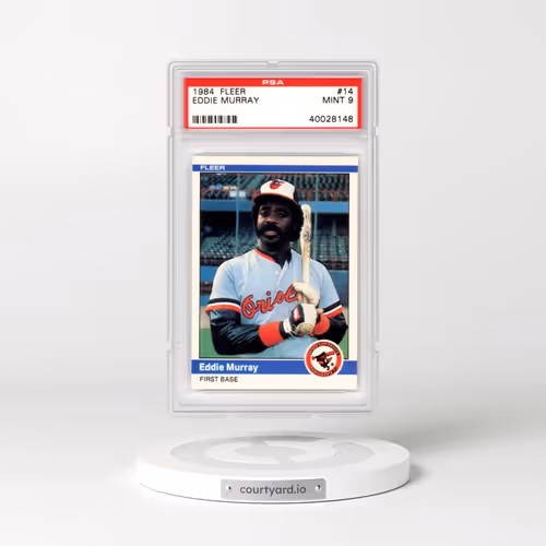 1984 Fleer #14 Eddie Murray (PSA 9 MINT)