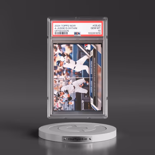2024 Topps Now Offseason #OSJO Aaron Judge/Shohei Ohtani (PSA 10 GEM MINT)